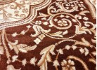 Тъкан персийски килим Blue stones 1706_BROWN